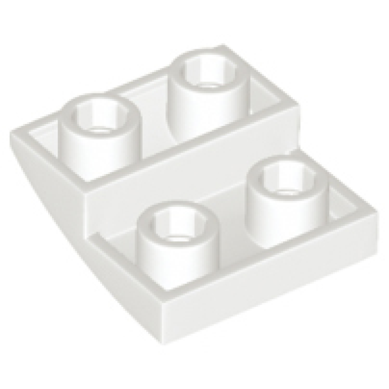 Dakpan, Gebogen 2x2 omgekeerd White